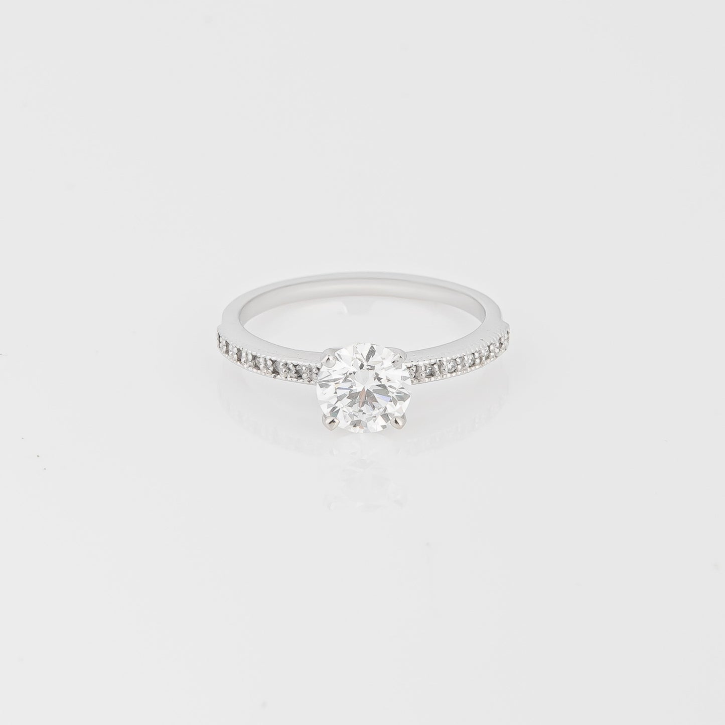 Anillo Diamante Redondo 1.24ct