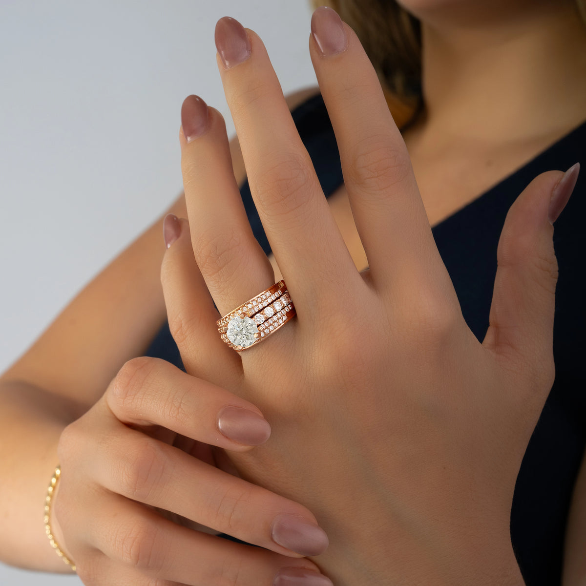 Anillos De Boda Diamante Nat.