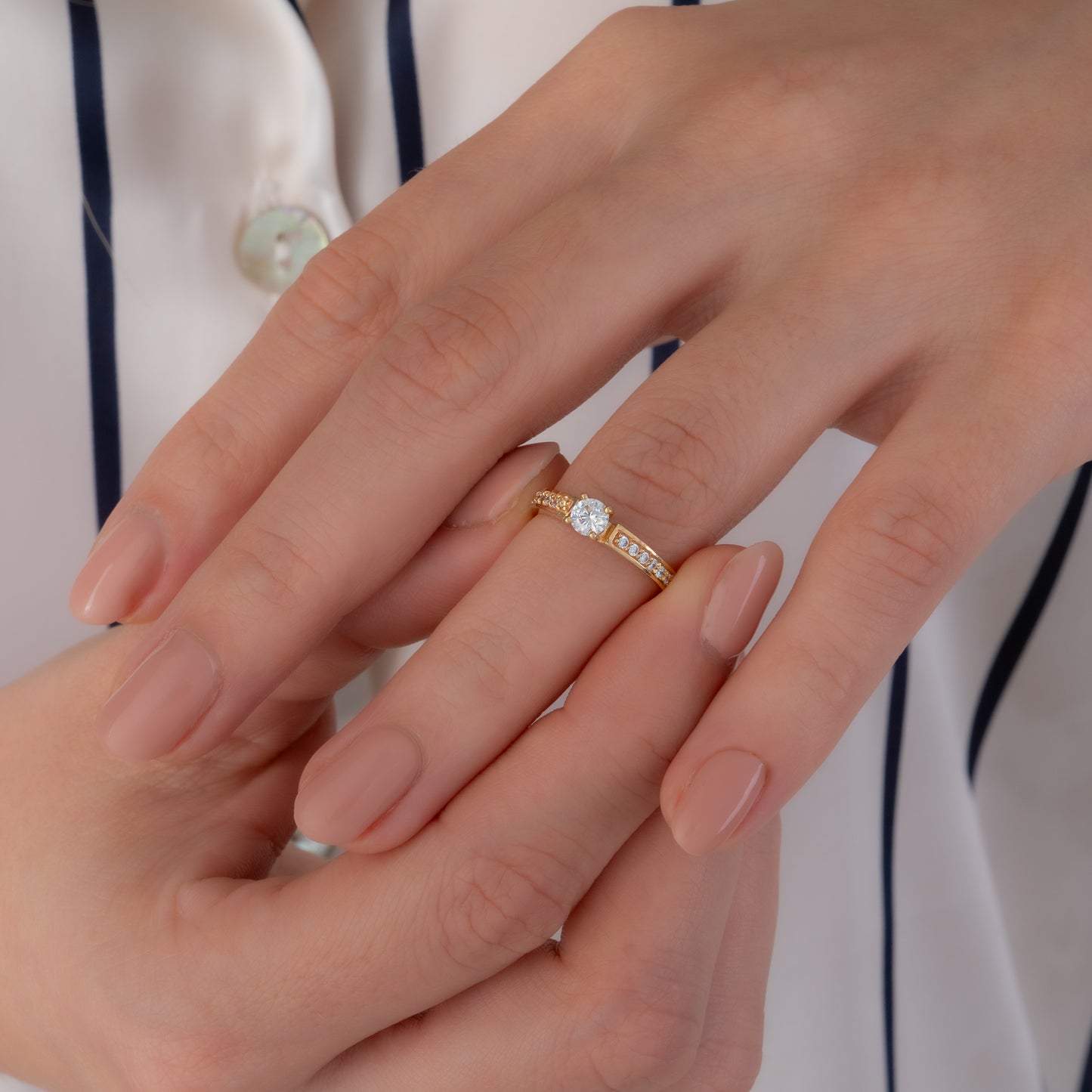 Anillo Compromiso Aura Talla 5