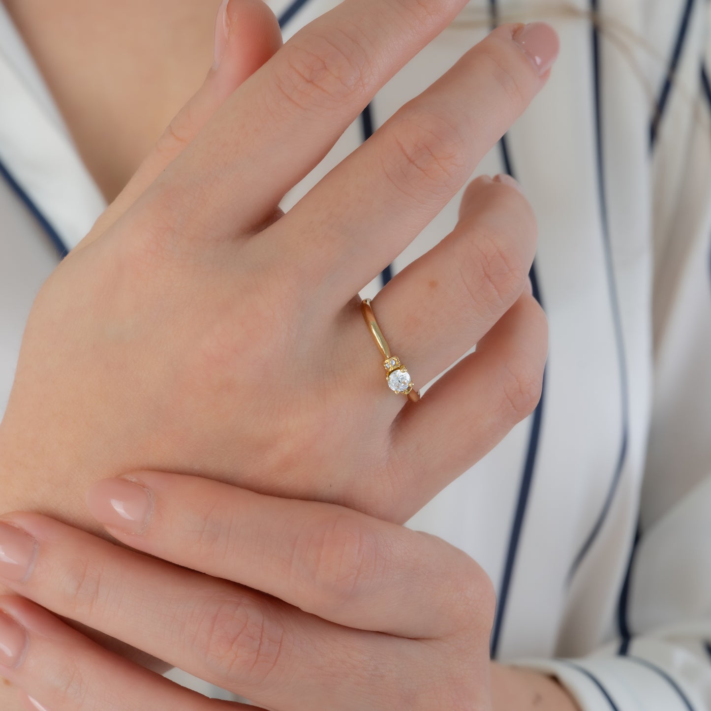 Anillo Compromiso Vera Talla 8