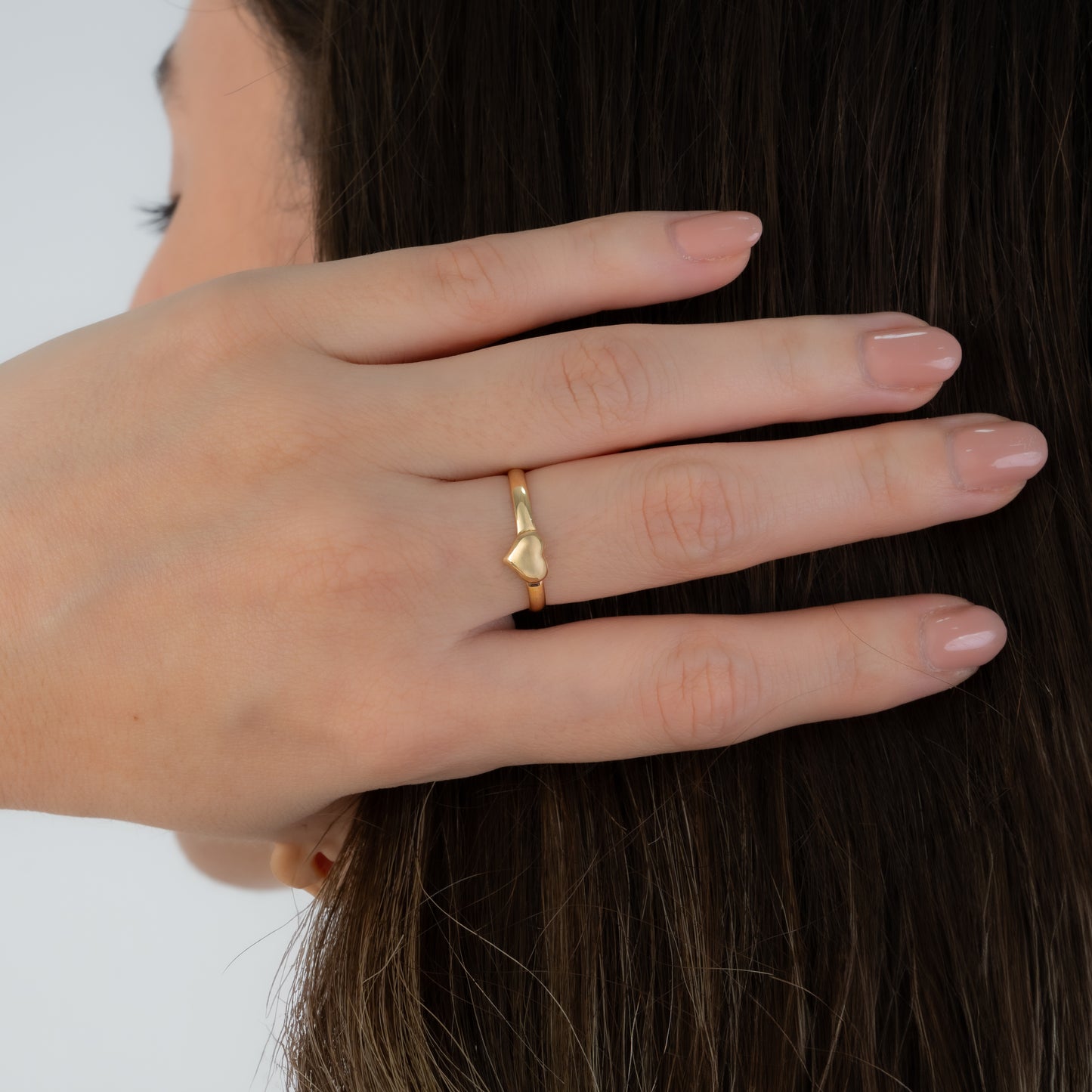 Anillo Corazon Talla 7 1/4