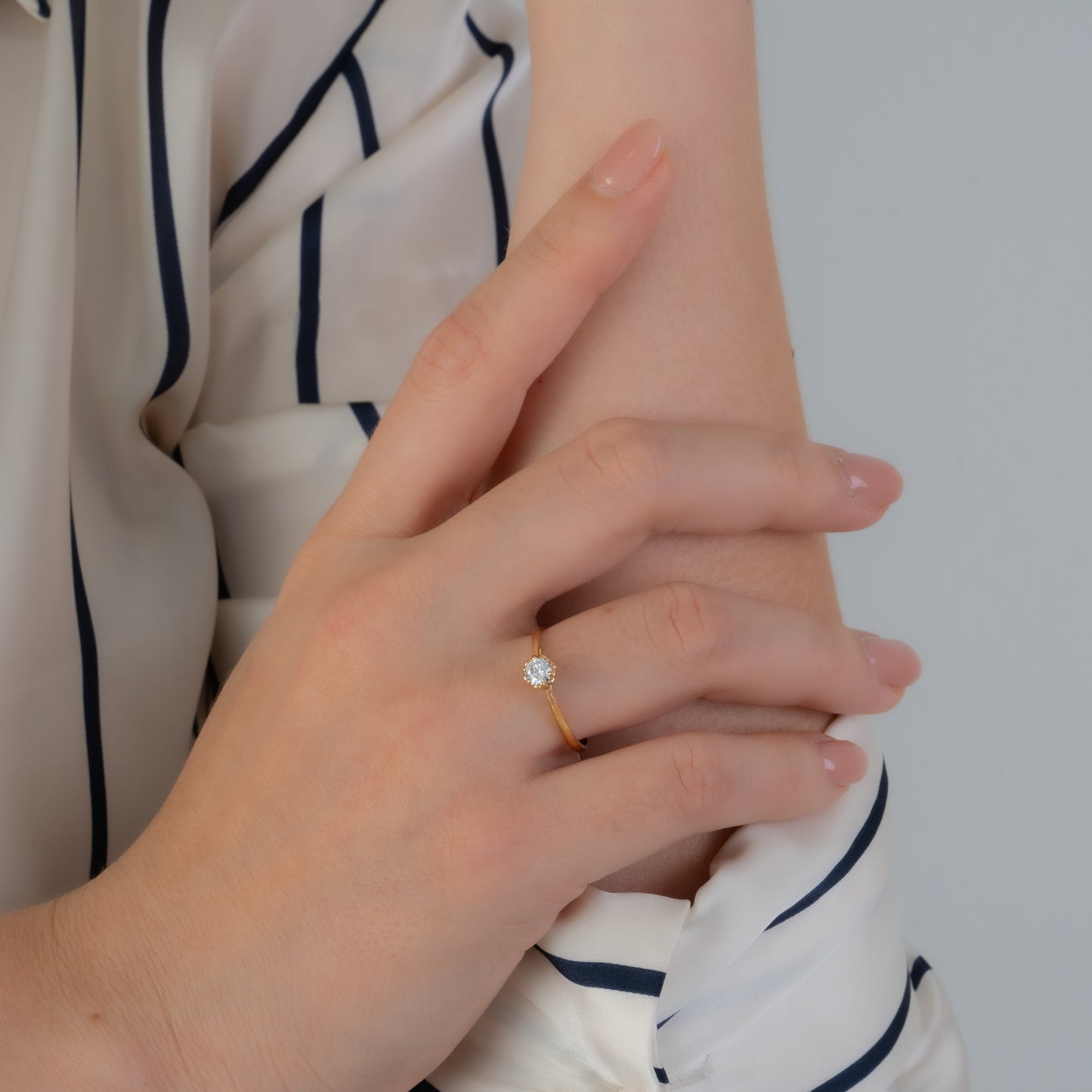 Anillo Compromiso Emily Talla 8