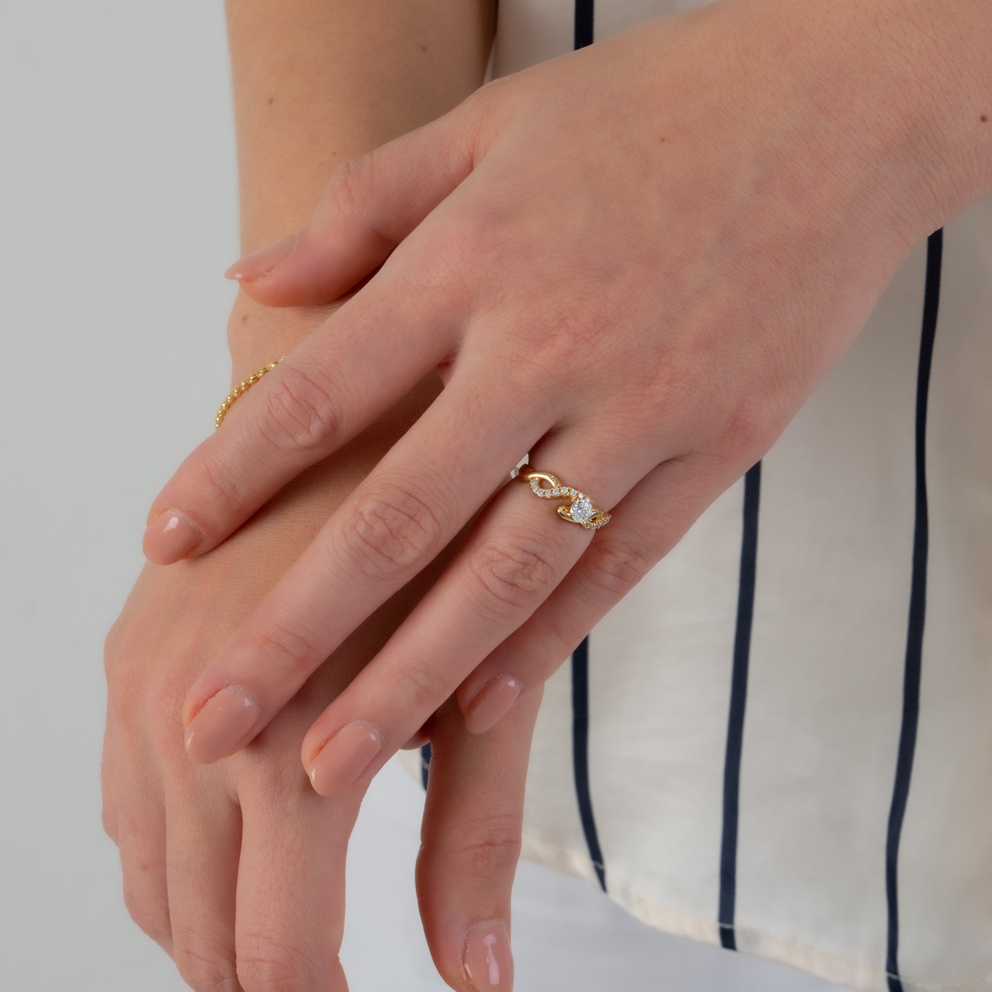 Anillo Compromiso Hanna Talla 5 1/4