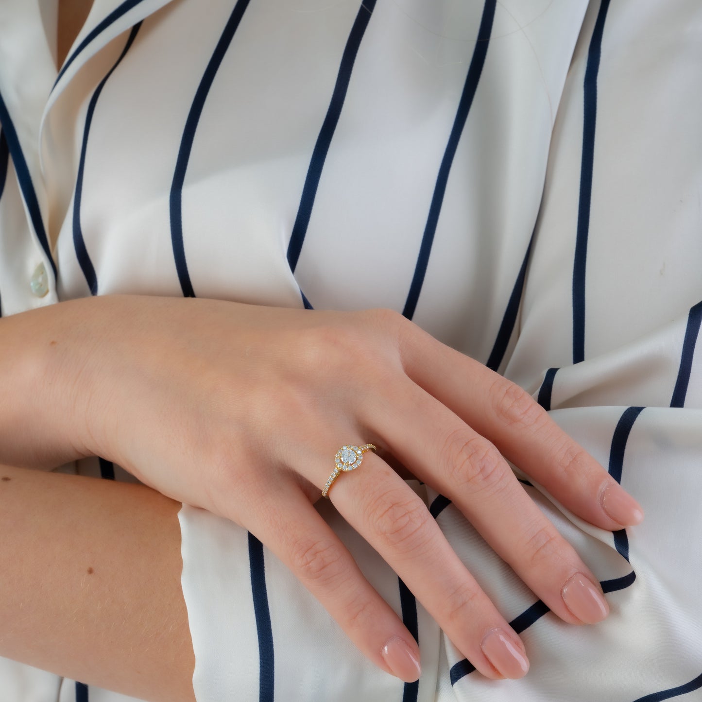 Anillo Compromiso Talla 5 1/2
