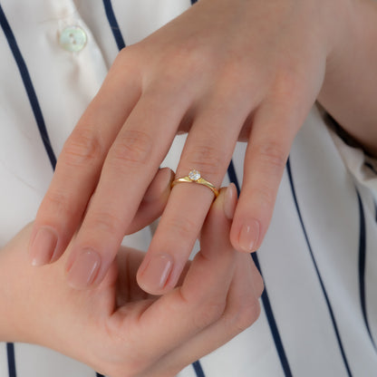 Anillo Promesa Talla 4 1/2