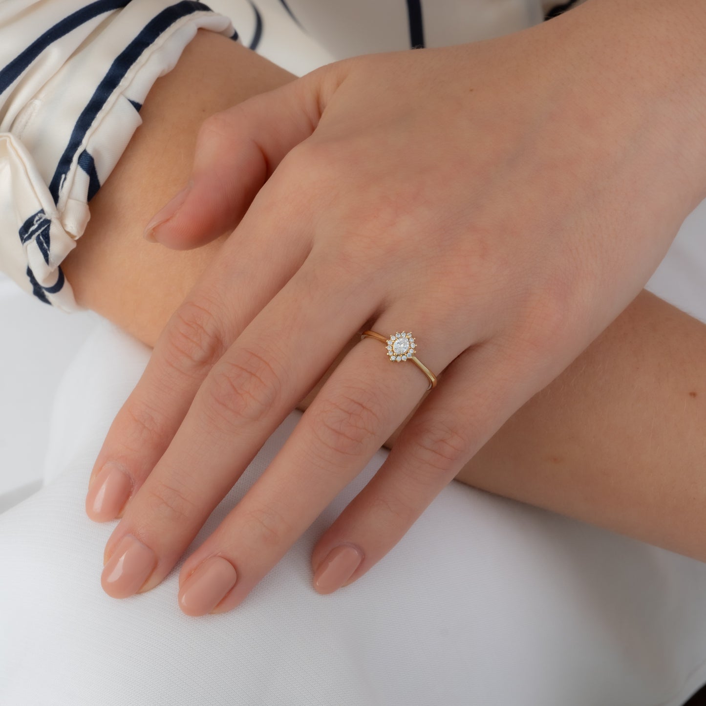 Anillo Blanca Talla 5 1/2