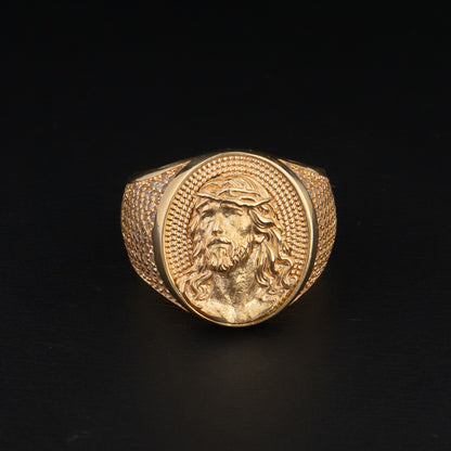 Anillo Cristo Talla 9