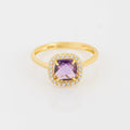Anillo Lila Talla 6