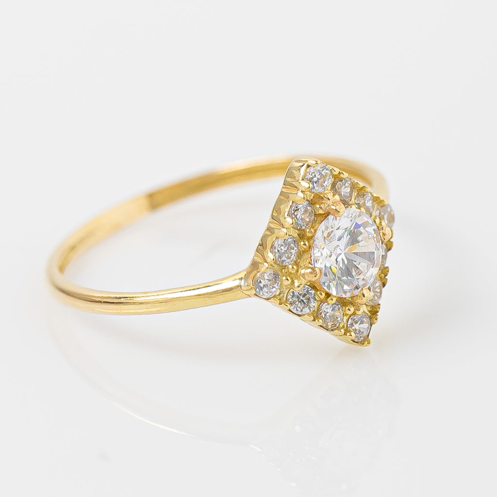 Anillo Promesa Lana Talla 6