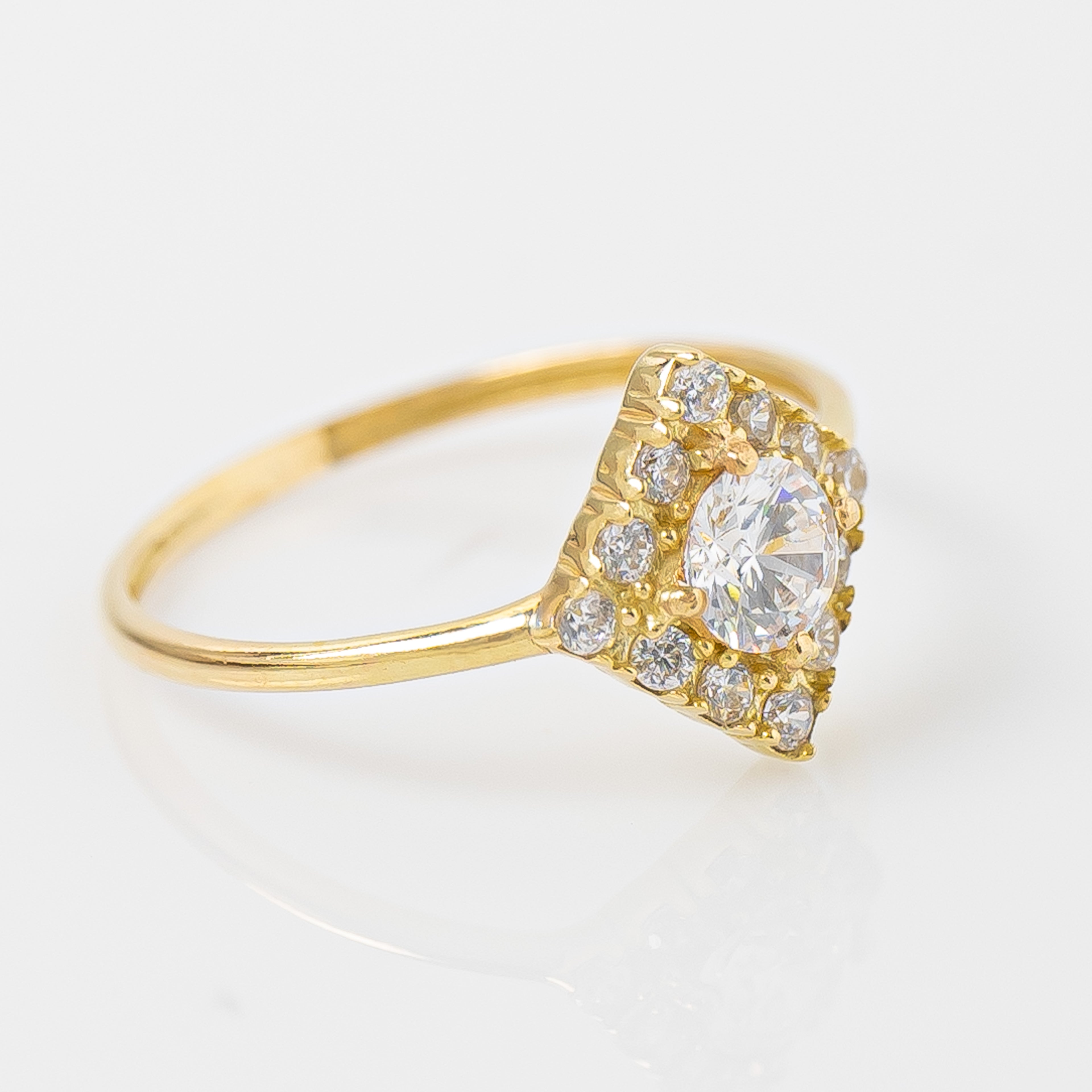 Anillo Promesa Lana Talla 6