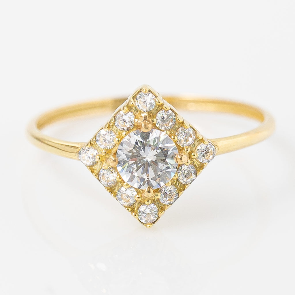 Anillo Promesa Lana Talla 6