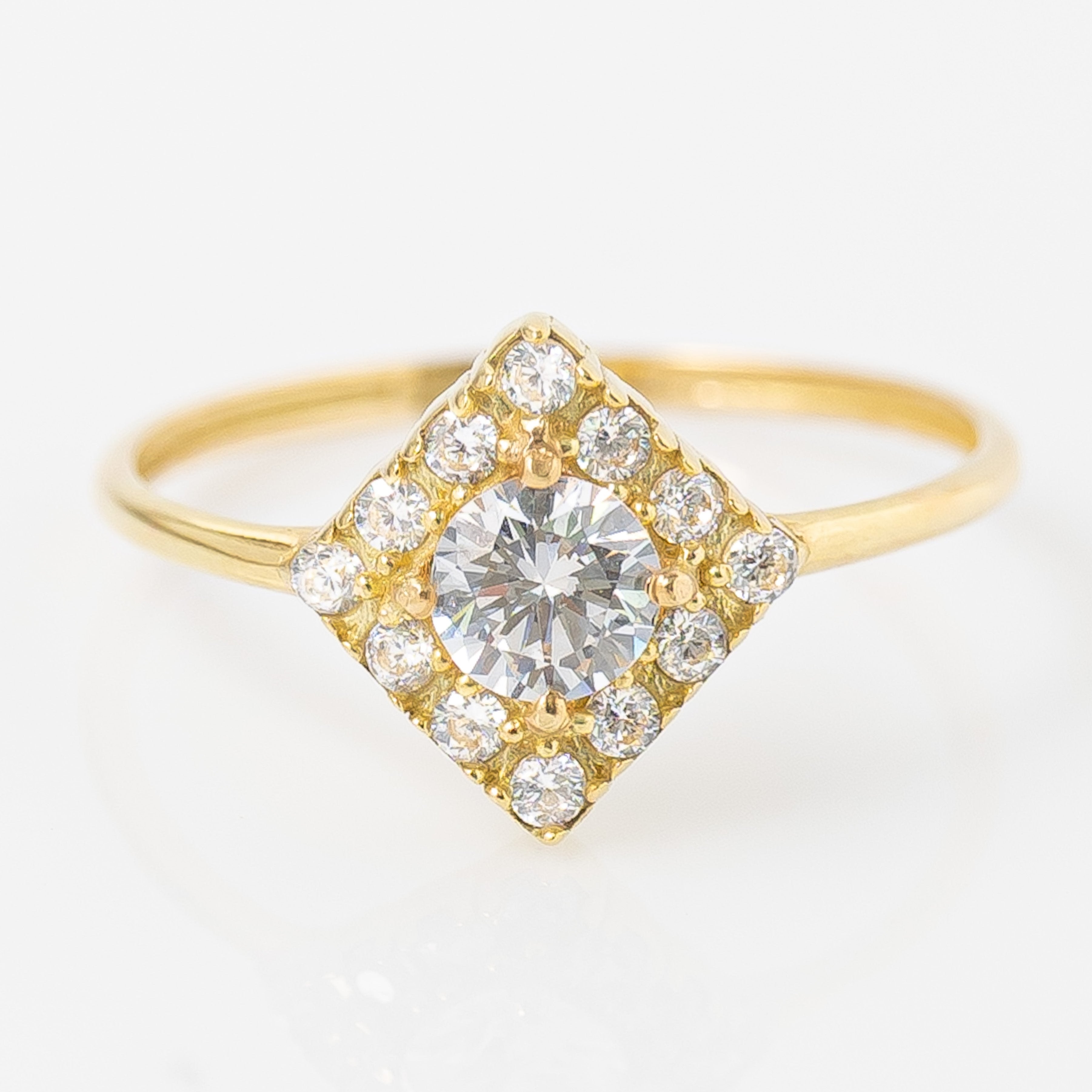 Anillo Promesa Lana Talla 6