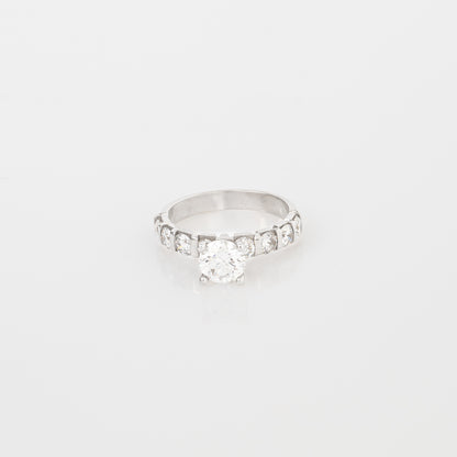 Anillo Diamantes Lab. Redondo