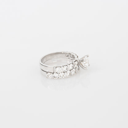 Set Anillos Diamantes Lab. Redondo & Churumbela