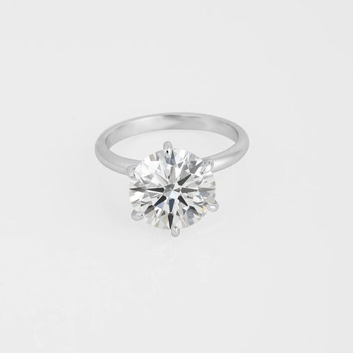 Anillo Diamantes Lab. Redondo