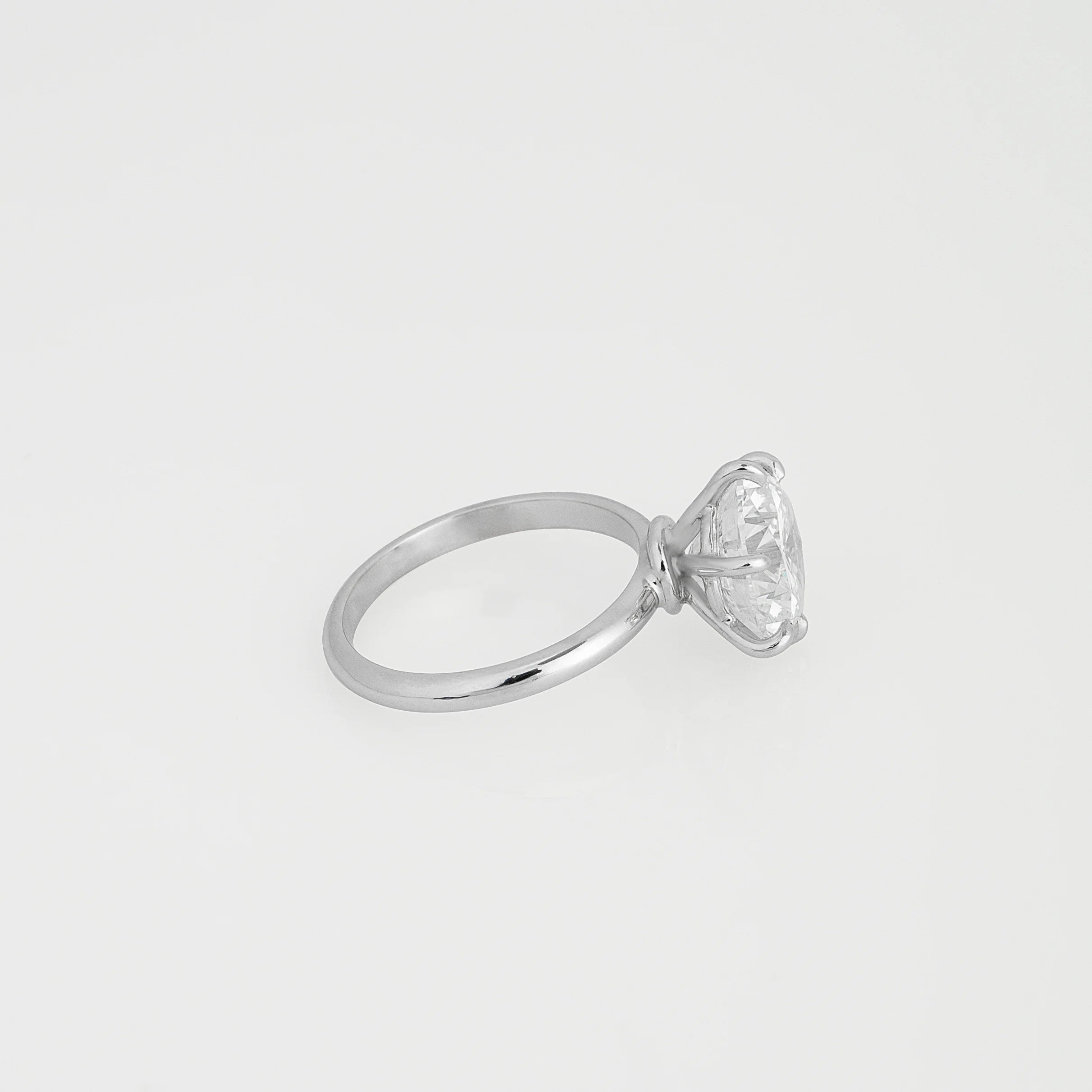 Anillo Diamantes Lab. Redondo