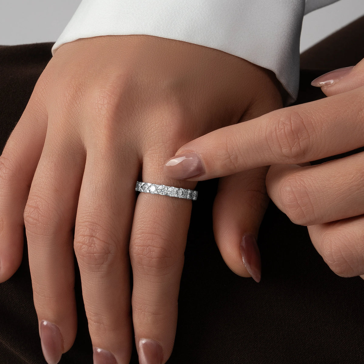 Anillo Diamantes Lab. Churumbela