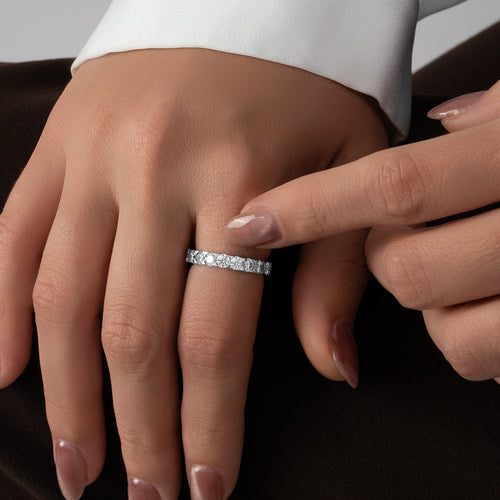 Anillo Diamantes Lab. Churumbela