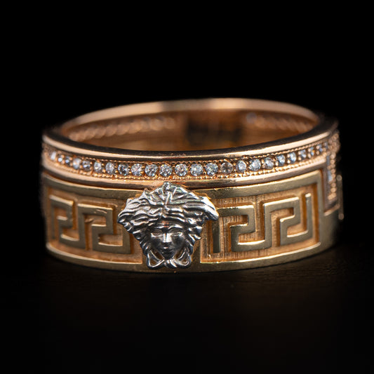 Anillo Medusa Talla 10 1/2