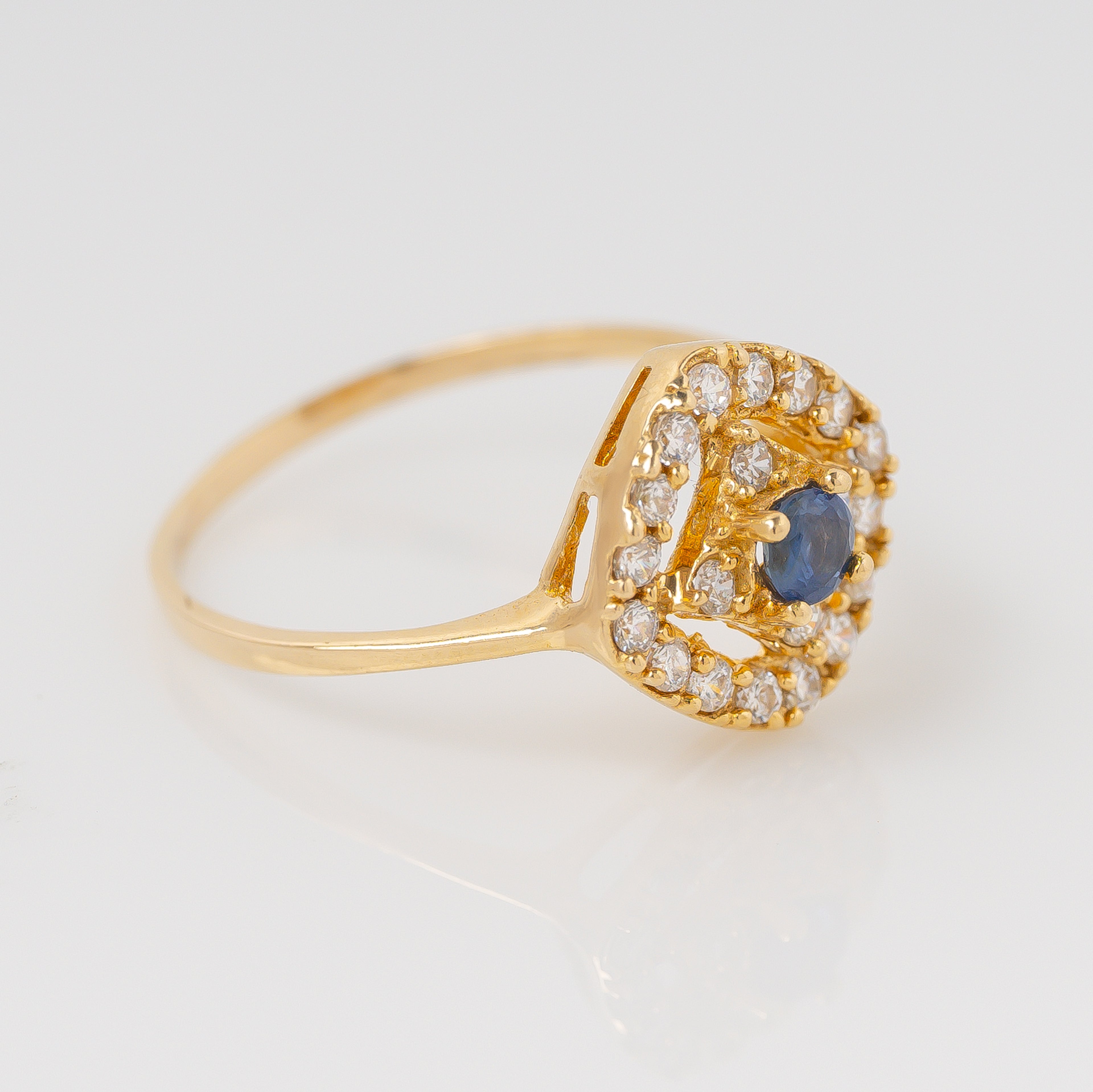 Anillo Zafiro Talla 6 1/2