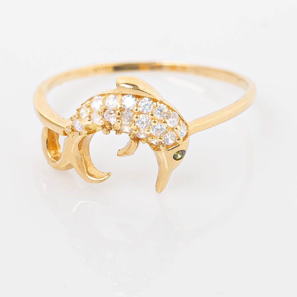 Anillo Delfin Casting Talla 6 1/4