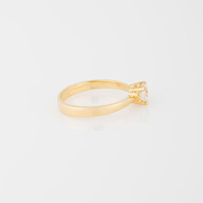Anillo Compromiso Jade Talla 6