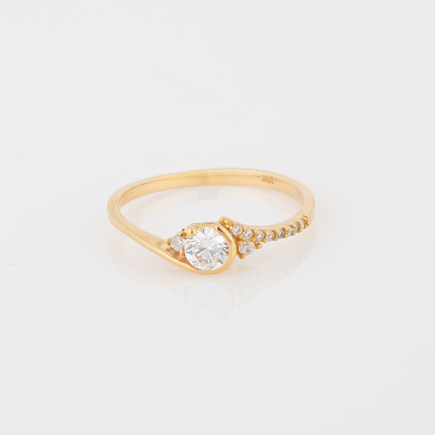 Anillo Compromiso Zoe Talla 6