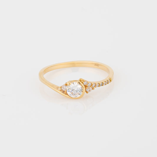 Anillo Compromiso Zoe Talla 6