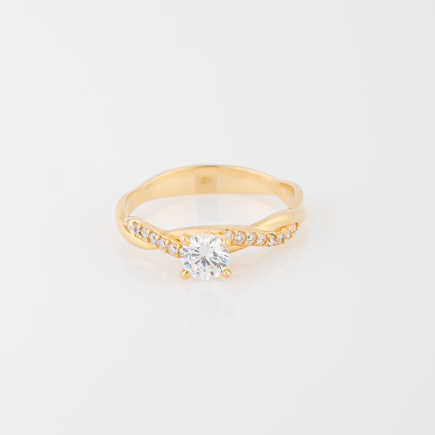 Anillo Compromiso Victoria Talla 7 1/2