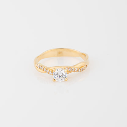 Anillo Compromiso Victoria Talla 7 1/2