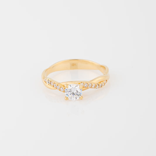 Anillo Compromiso Victoria Talla 7 1/2