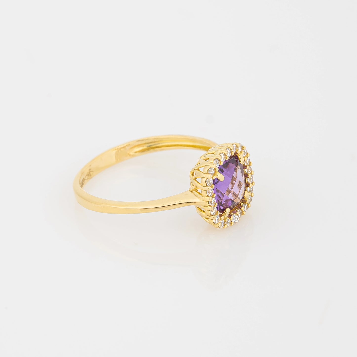 Anillo Lila Talla 6