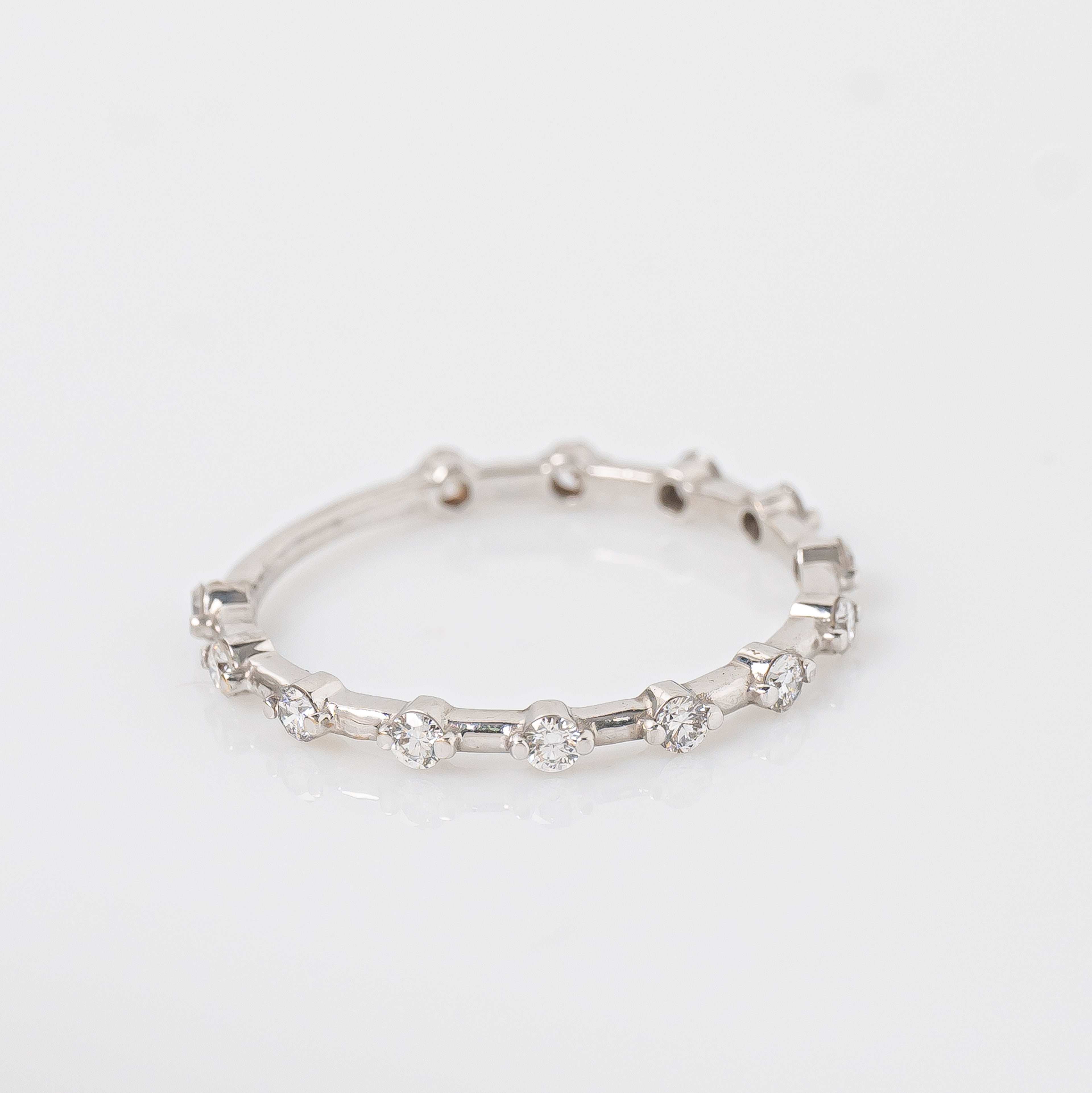 Anillo Diamantes Nat Talla 7 3/4