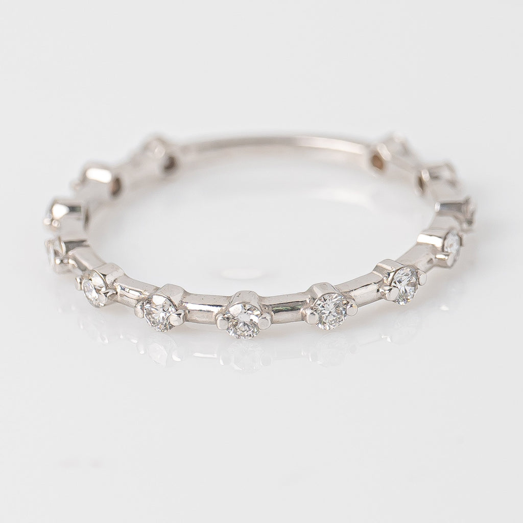 Anillo Diamantes Nat Talla 7 3/4