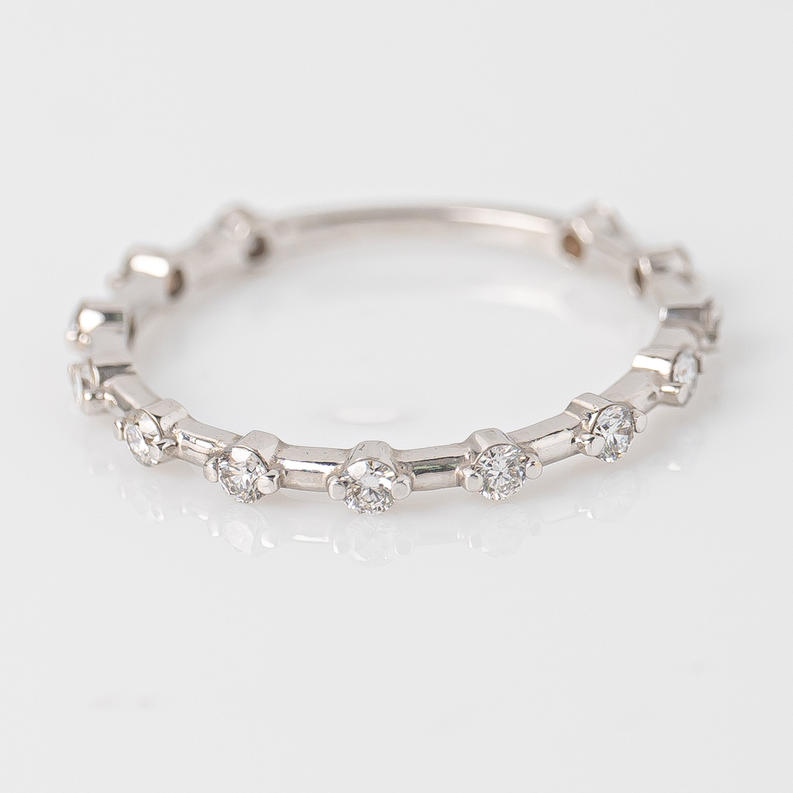 Anillo Diamantes Nat Talla 7 3/4