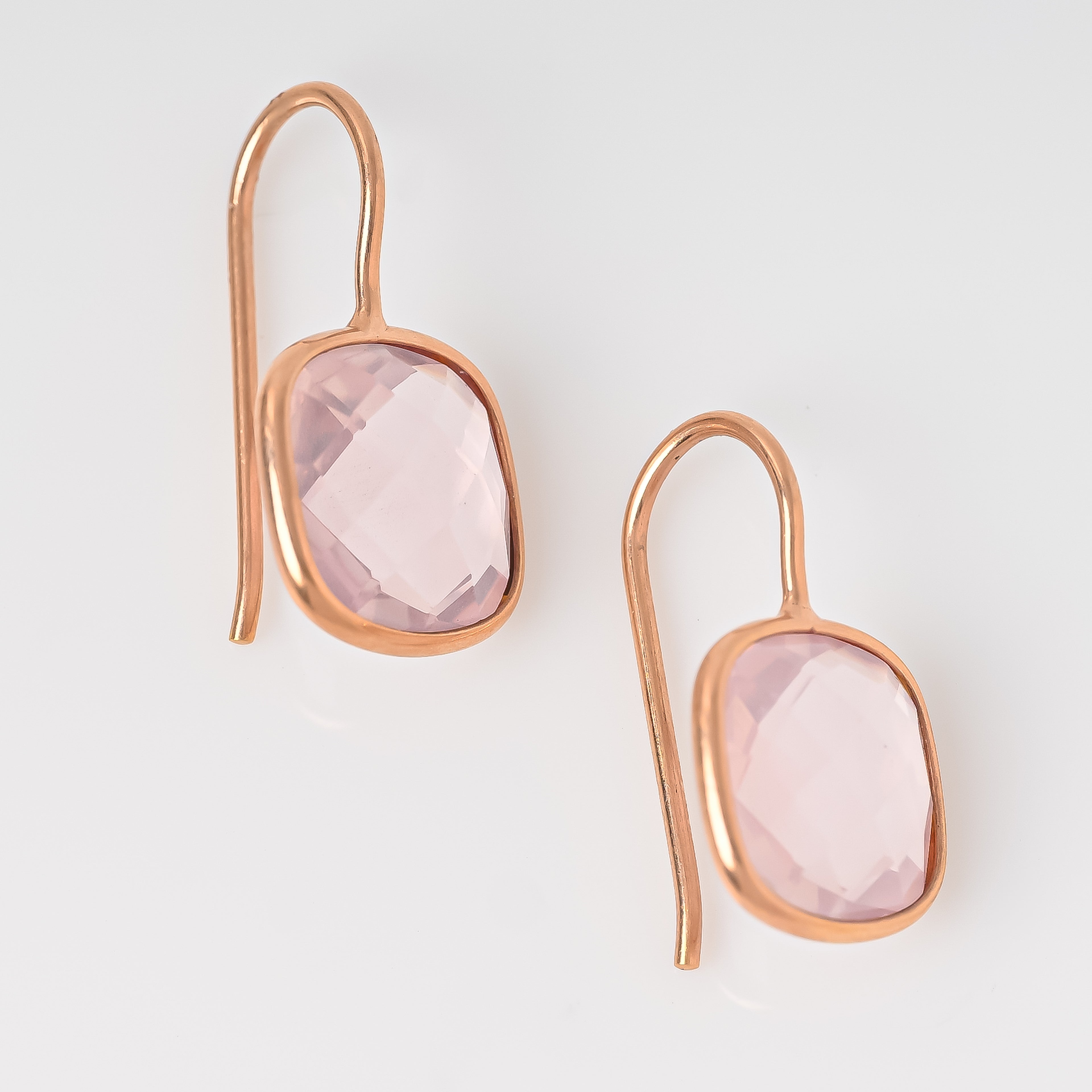 Aretes Colgantes Piedra De Luna