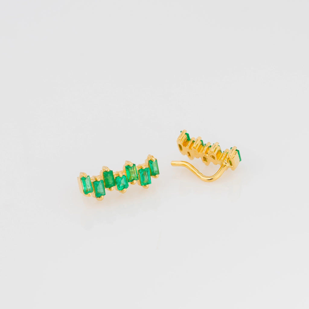Topos Baguette Esmeraldas 1cm