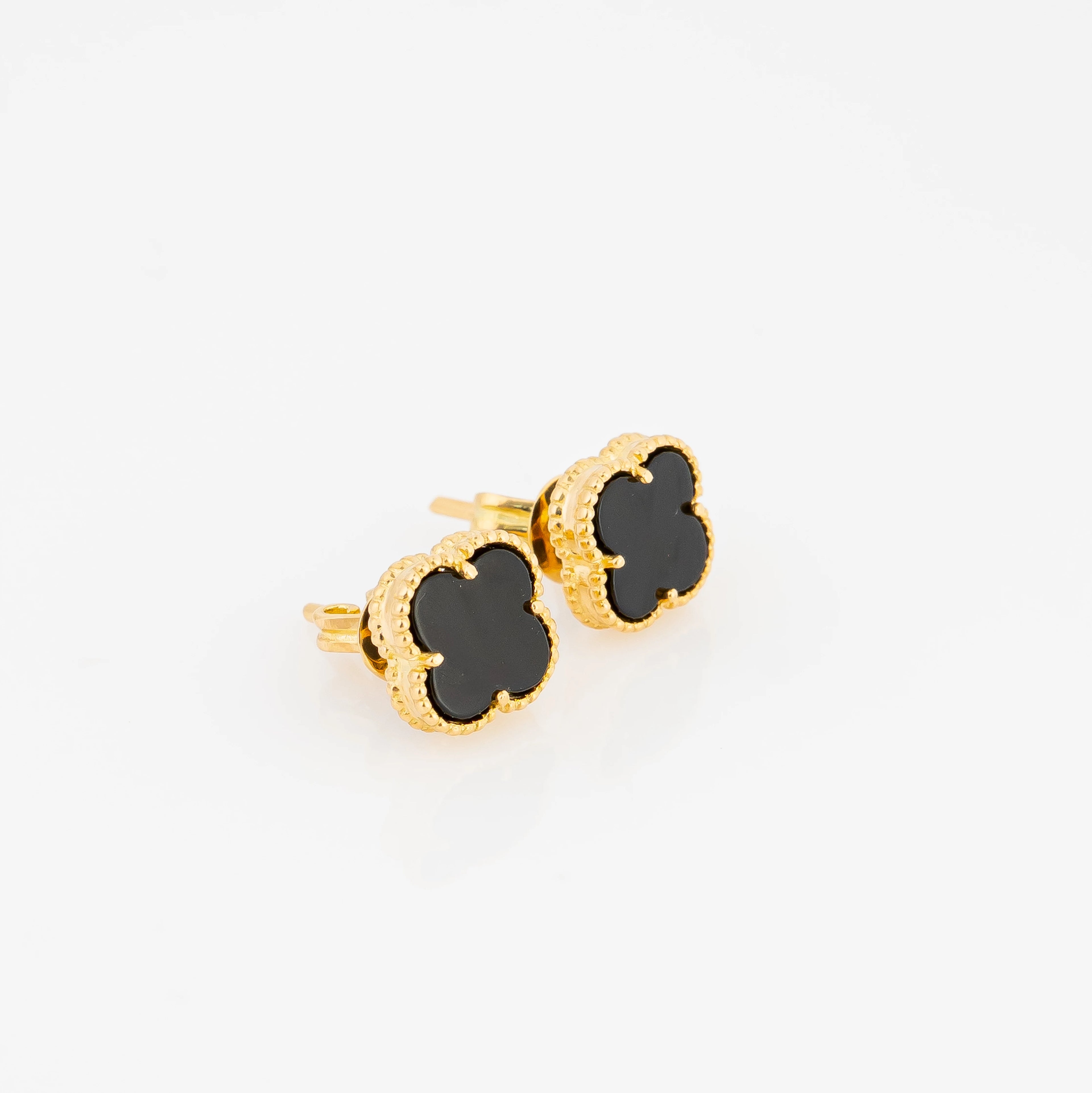 Topos Trébol Negro 9.3mm