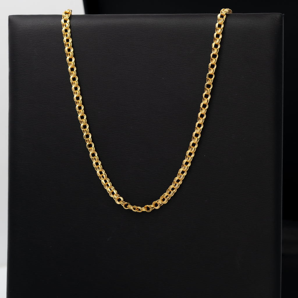 Cadena Tejido Valentino Plano 60cm