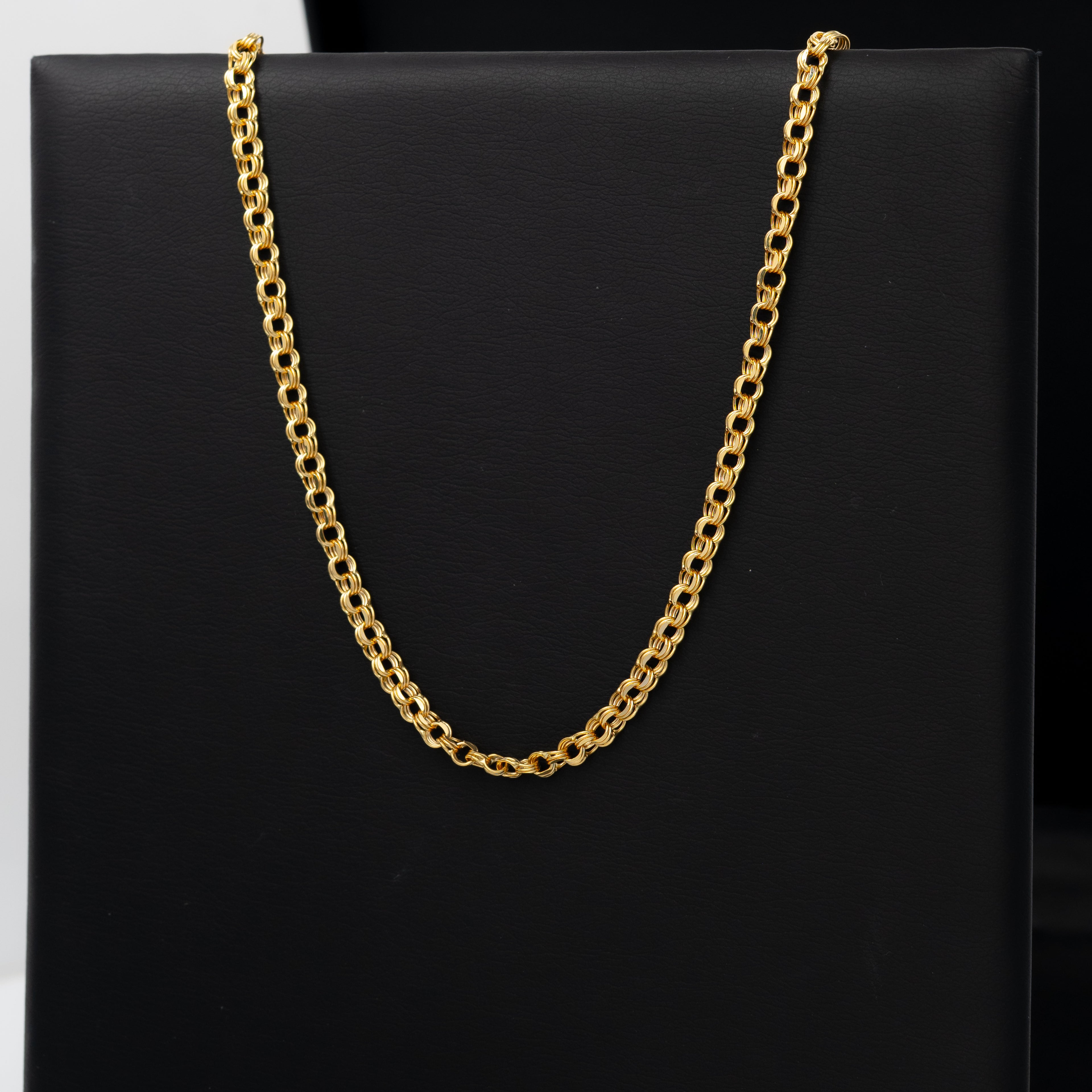 Cadena Tejido Valentino Plano 60cm