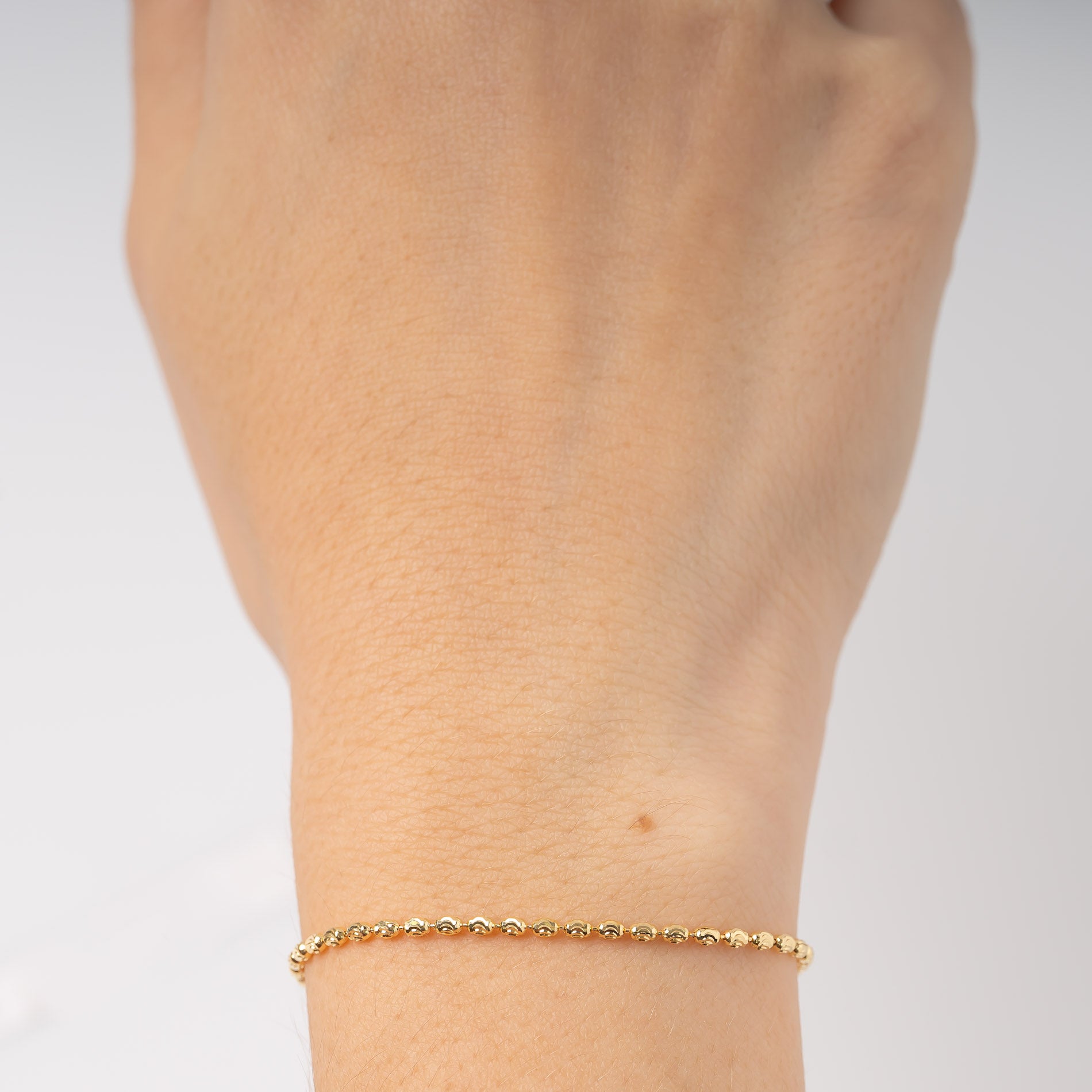 Pulsera Tejido Cilindro Diamantado 20cm