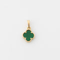 Dije Trébol Verde 1.7cm