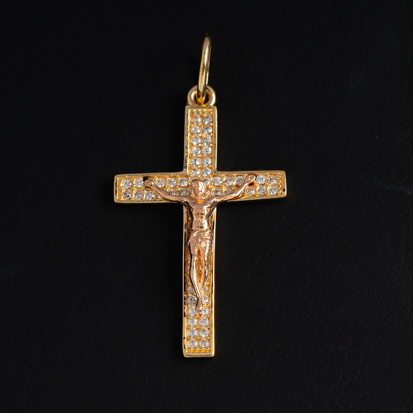 Dije Cruz Cristo Crucificado 3.5cm