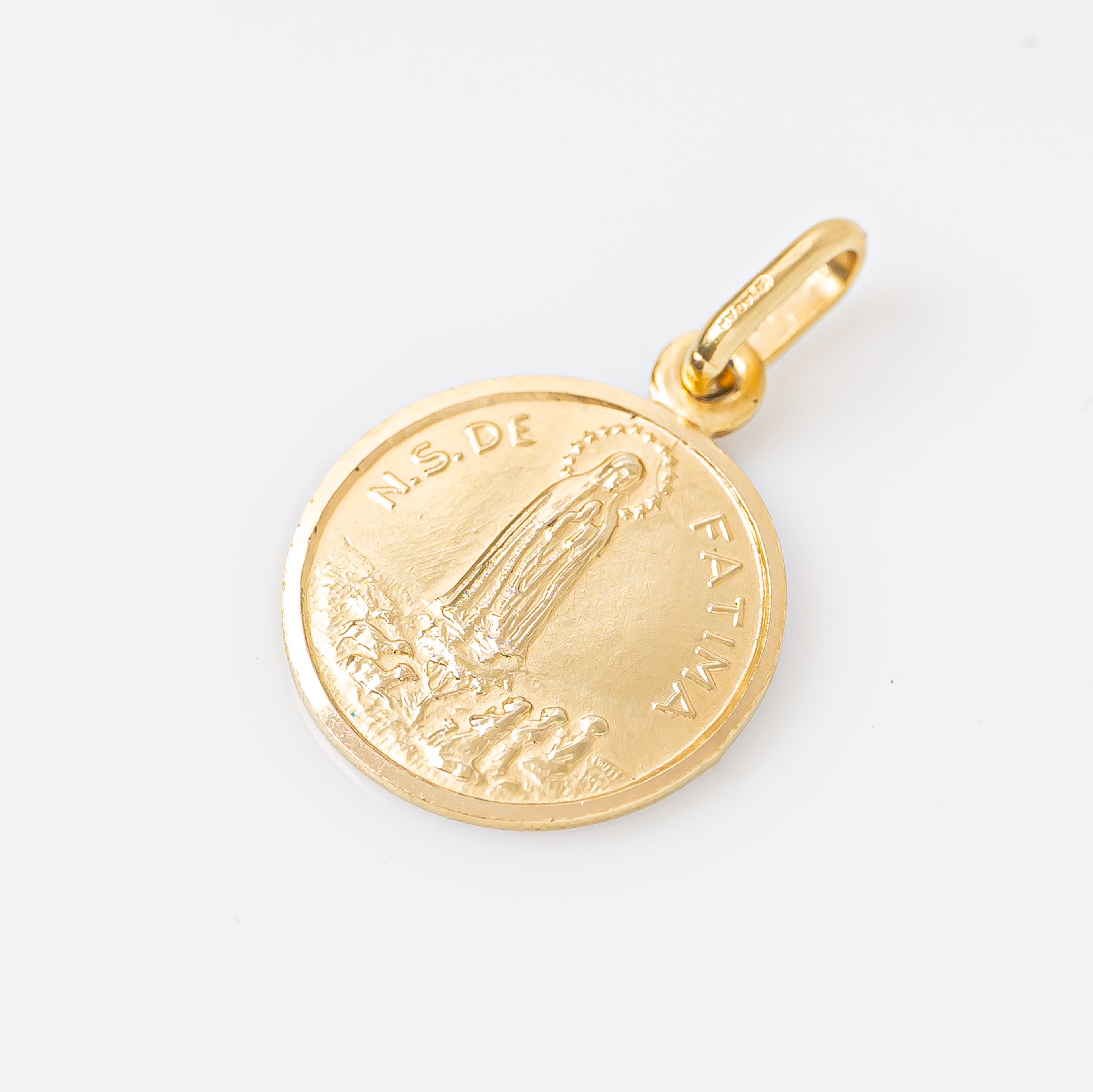 Dije Nuestra Señora De Fatima 2.2cm