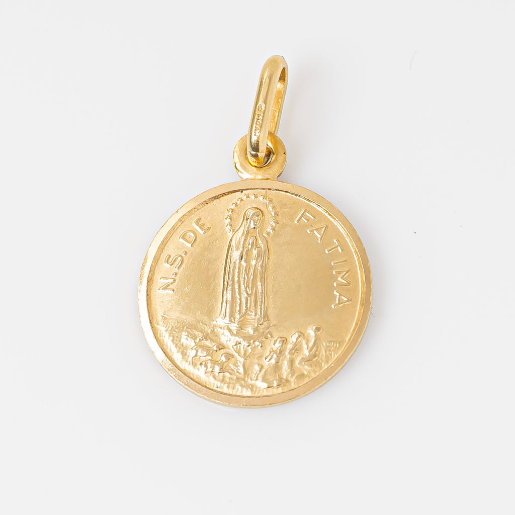 Dije Nuestra Señora De Fatima 2.2cm