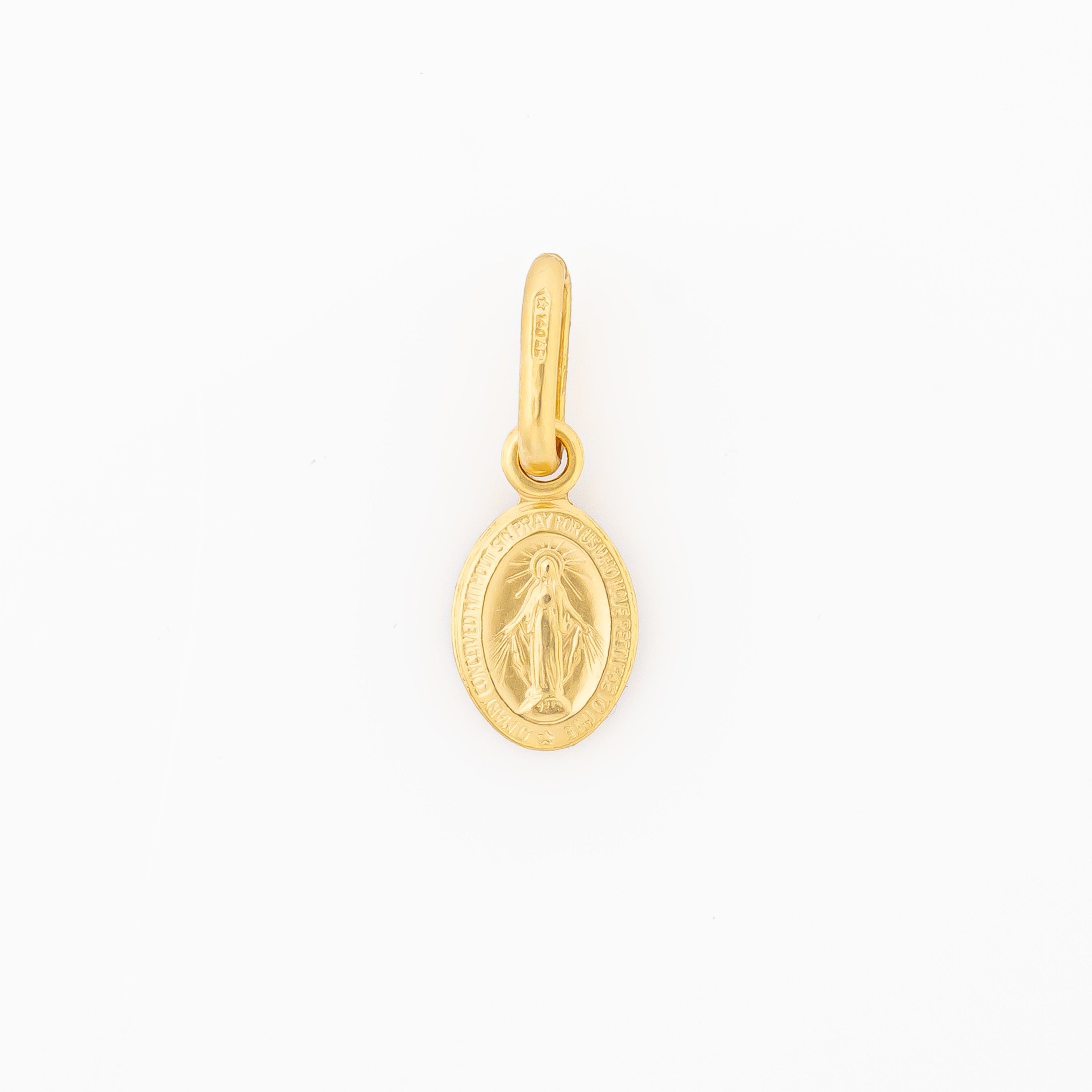 Dije Virgen De Los Milagros 1.5cm