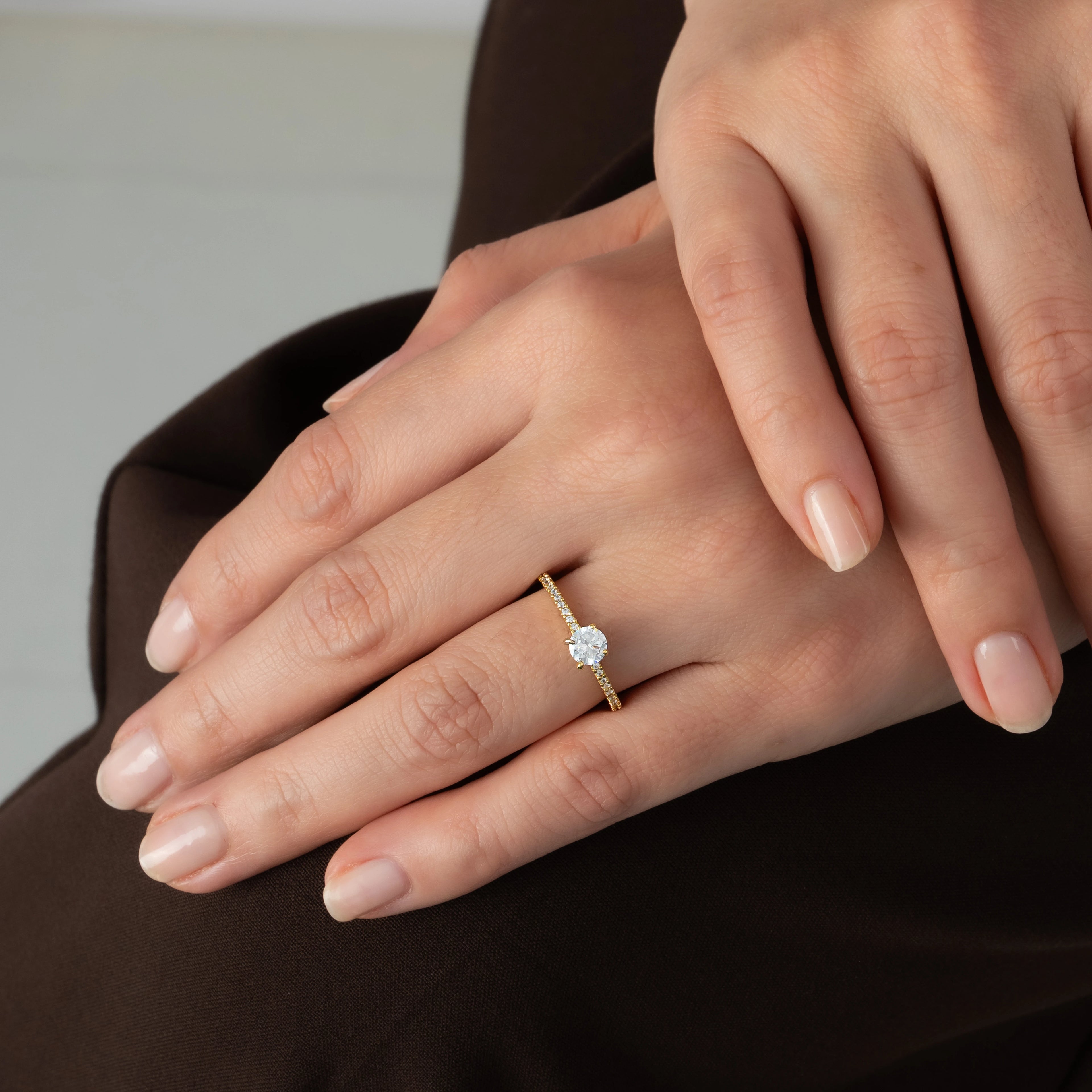 Anillo Compromiso Jade Talla 6