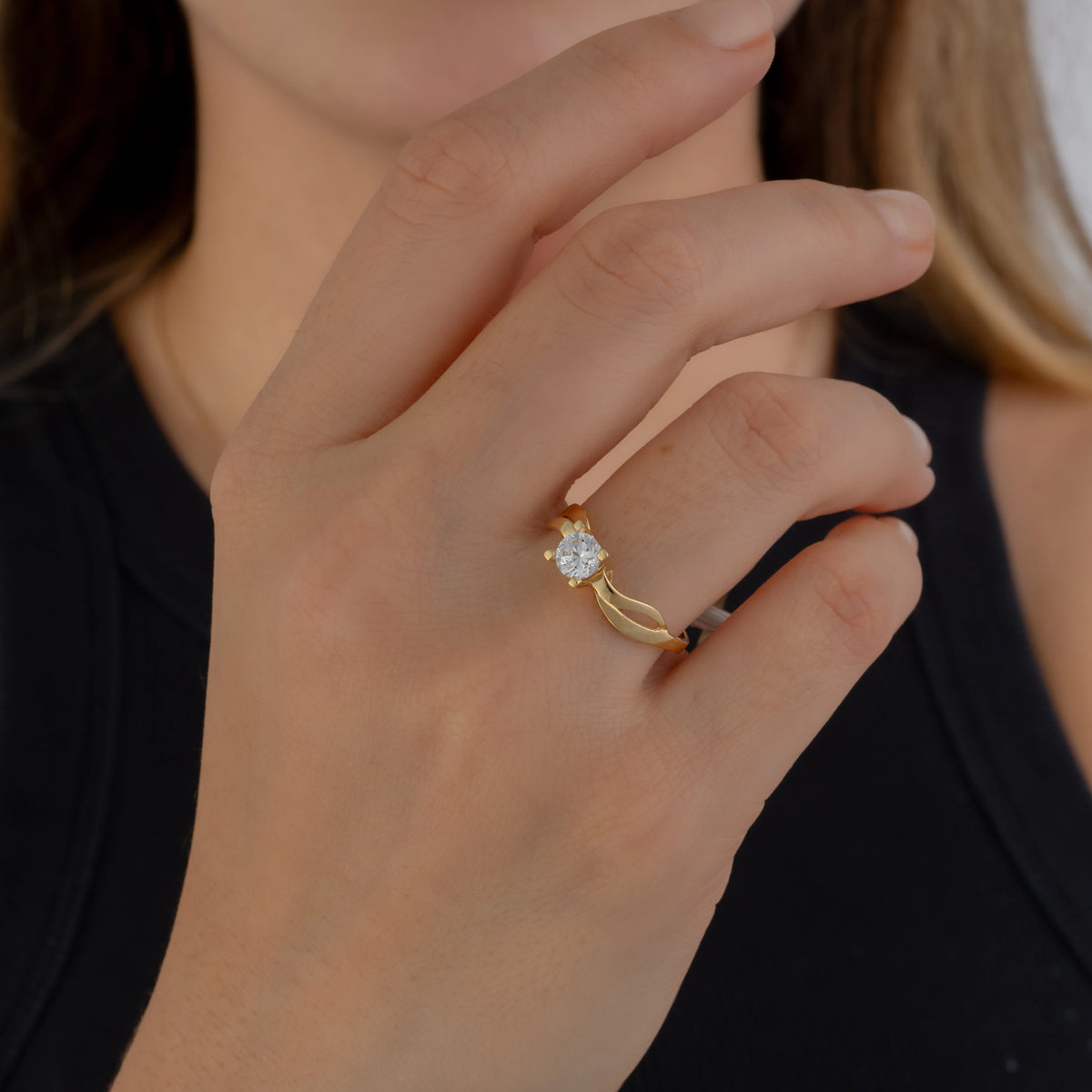Anillo Compromiso Clara Talla 7 3/4