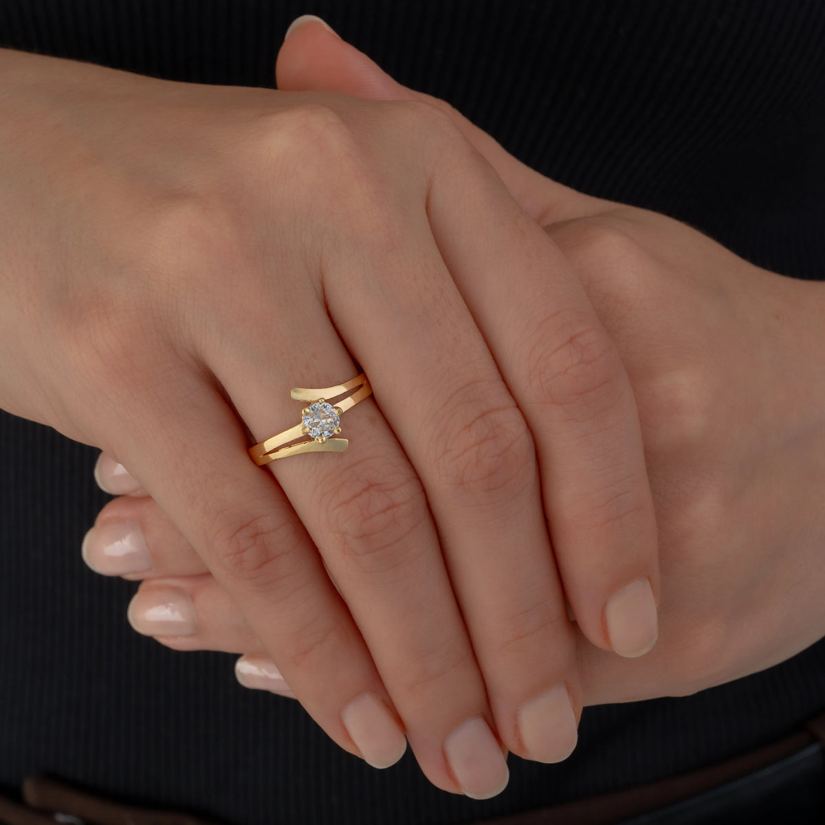 Anillo Compromiso Alda Talla 8