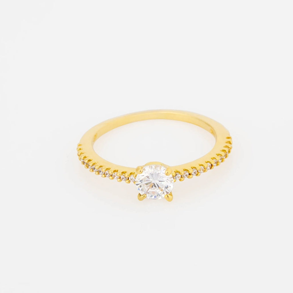 Anillo Compromiso Jade Talla 6